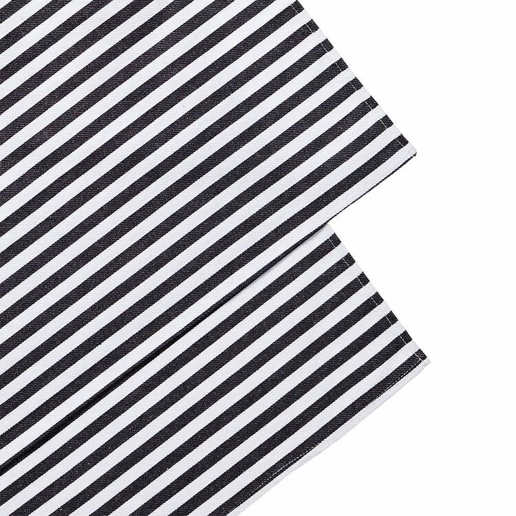 S&N By Miguel Maestre Stripes 2 Pack Tea Towels 1 S&N By Miguel Maestre Stripes 2 Pack Tea Towels