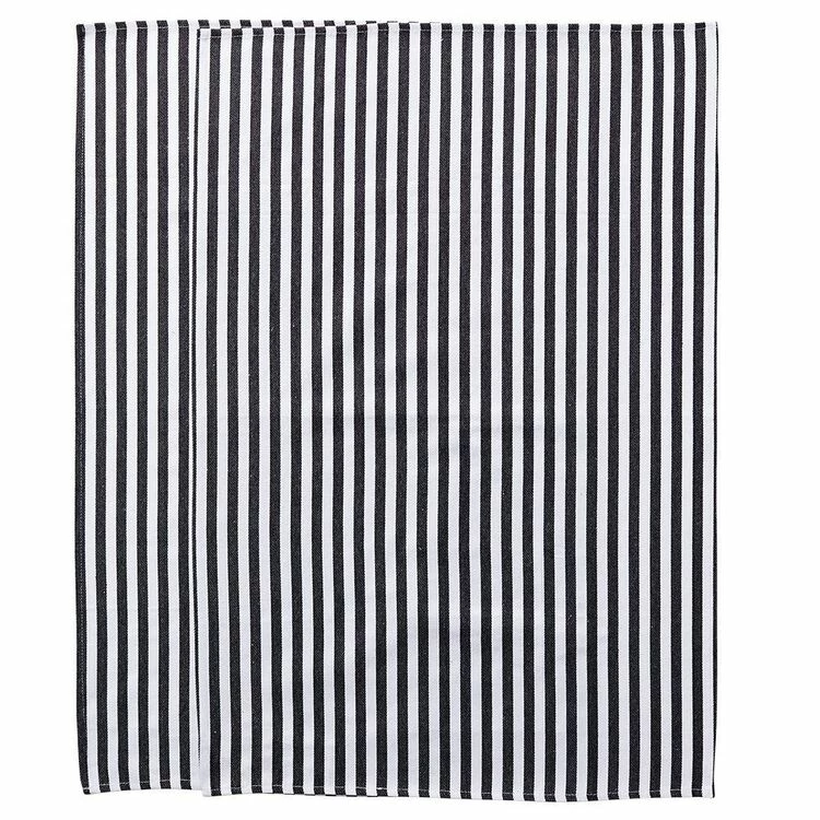 S&N By Miguel Maestre Stripes 2 Pack Tea Towels 2 S&N By Miguel Maestre Stripes 2 Pack Tea Towels - Image 2