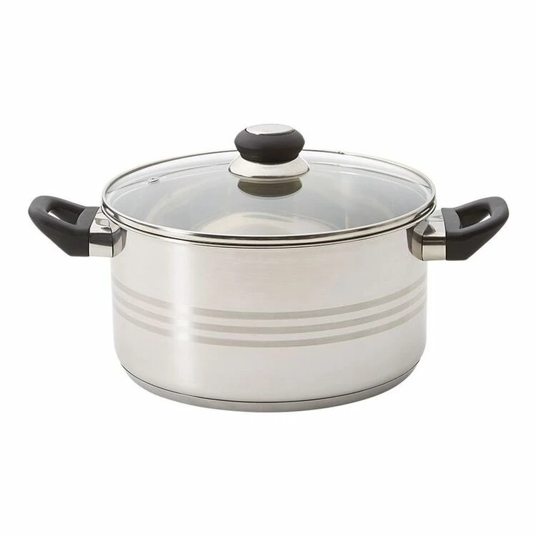 Smith & Nobel Traditions Stainless Steel Stockpot 8L 1 Smith & Nobel Traditions Stainless Steel Stockpot 8L