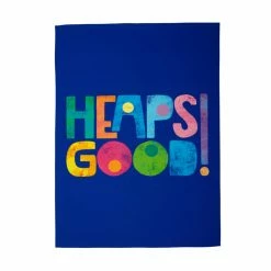 Maxwell & Williams Kasey Rainbow Be Kind Tea Towel 50x70cm Heaps Good