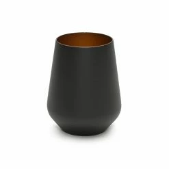 Art Craft Luna 4 Piece Hiball Set 510mL Black/Gold