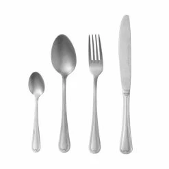 Chyka Home Heidy 32 Piece Cutlery Set Antique Silver -Kitchen & Dining Sales SP 630092