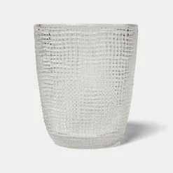 Shaynna Blaze Criss Cross 6 Piece Tumbler Set 290ml Clear