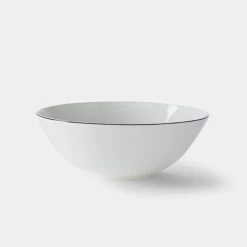 Jayson Brunsdon Homewares Jayson Brunsdon Oatley Noir 20cm Rimmed Pasta Bowl