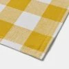 Chyka Home Chyka Gingham 4 Pack Placemat 36x50cm Mustard