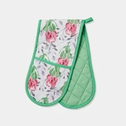 Mozi Posy Print Double Oven Mitt