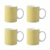 Soren Shelby 4 Pack Mugs Set Yellow