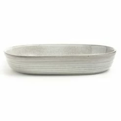 Classica Lunde Ceramic Ovenware Oval Baker 36x26x7cm Grey