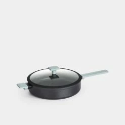 Smith & Nobel Hampton Forged Aluminium 30cm Sautepan Black/Blue