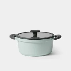 Smith & Nobel Mason Die Cast Aluminium 24cm Casserole Black/Mint