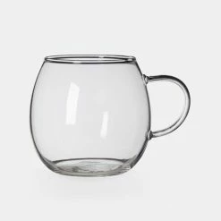 Coffee Culture Nova Glass Coffee/Tea Mug 380mL 4 Pack