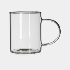 Coffee Culture Ivy Glass Coffee/Tea Mug 420mL 4 Pack