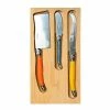 Laguiole Elite Rainbow 3 Piece Cheese Set