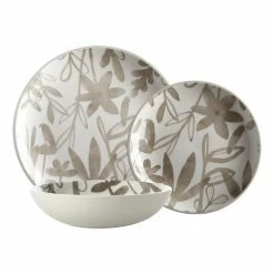 Maxwell & Williams Marc Martin Dusk Dinner Set 12 Piece Taupe Gift Boxed