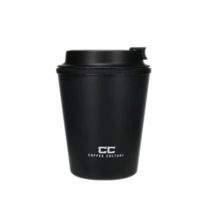 Coffee Culture Travel Cup Double Wall 350mL Black 1 Coffee Culture Travel Cup Double Wall 350mL Black
