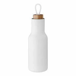Tempa Matte White Drink Bottle
