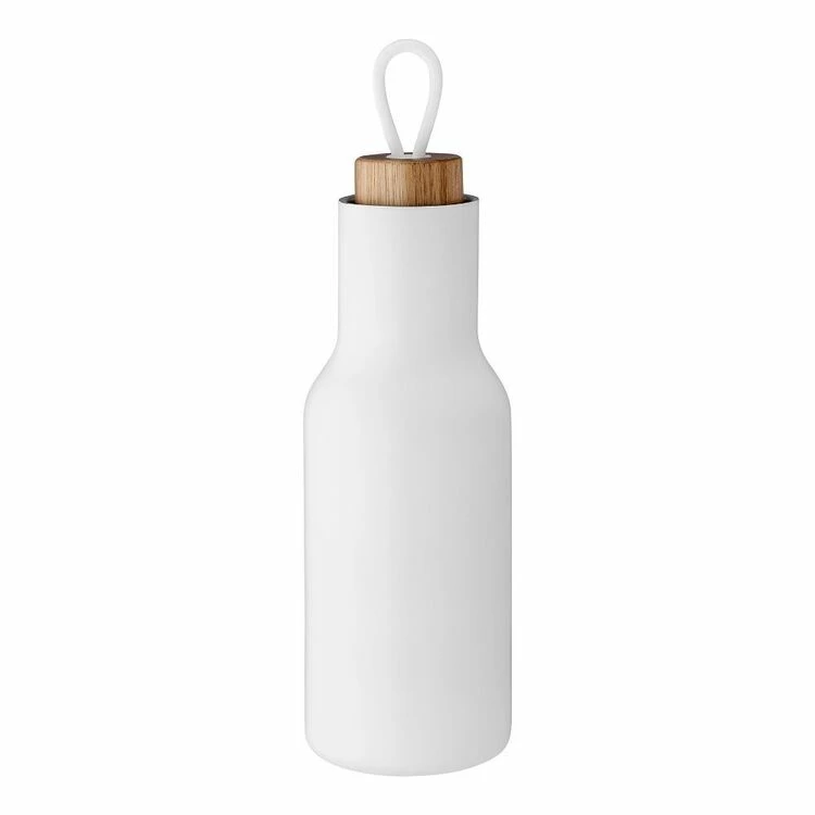 Tempa Matte White Drink Bottle 1 Tempa Matte White Drink Bottle