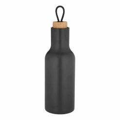 Tempa Matte Large Black Drink Bottle