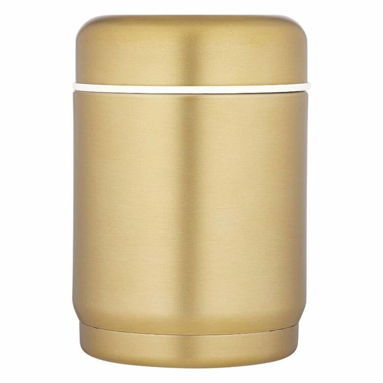 Tempa Avery Small Brushed Gold Food Container 1 Tempa Avery Small Brushed Gold Food Container