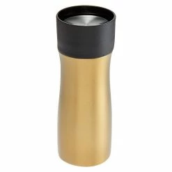Tempa Avery Brushed Gold Travel Mug