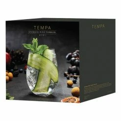 Ladelle Tempa Quinn Tumbler Glass Set Of 4