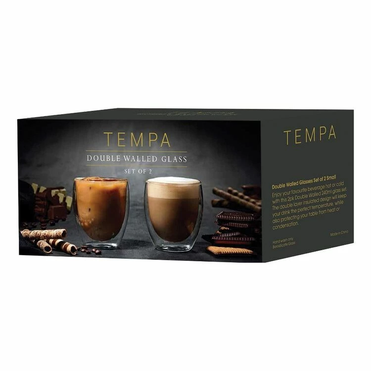 Ladelle Tempa Quinn Small Double Walled Glass Set Of 2 1 Ladelle Tempa Quinn Small Double Walled Glass Set Of 2