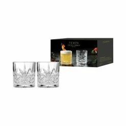 Tempa Ophelia Glass Tumblers Set Of 2