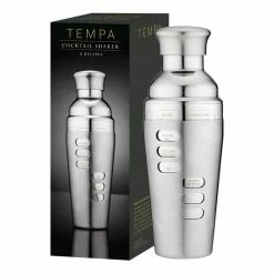 Tempa Aurora Recipe Silver Cocktail Shaker