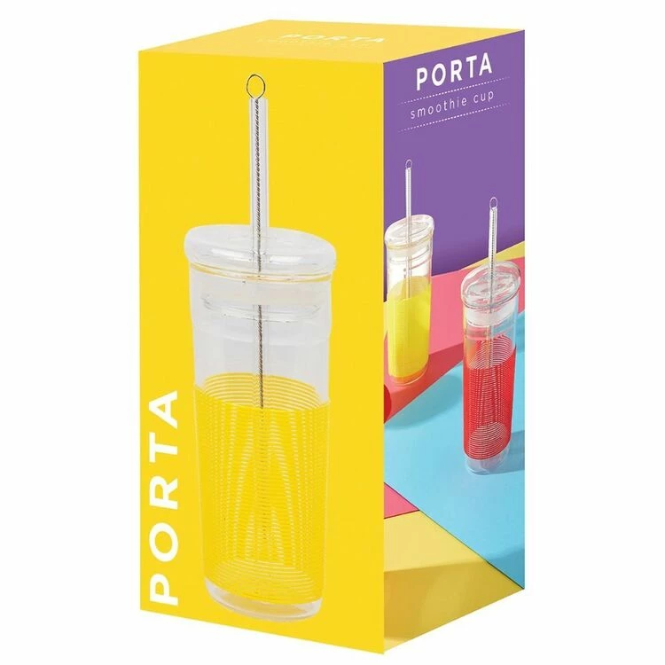 Porta Summer Fun Yellow Smoothie Cup 1 Porta Summer Fun Yellow Smoothie Cup