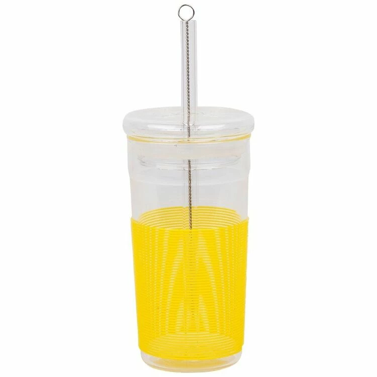 Porta Summer Fun Yellow Smoothie Cup 2 Porta Summer Fun Yellow Smoothie Cup - Image 2