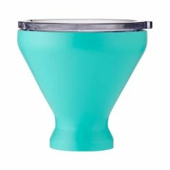 Porta Portables Stainless Steel Teal Martini Tumbler