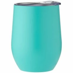Porta Portables Stainless Steel Teal Wine Tumbler