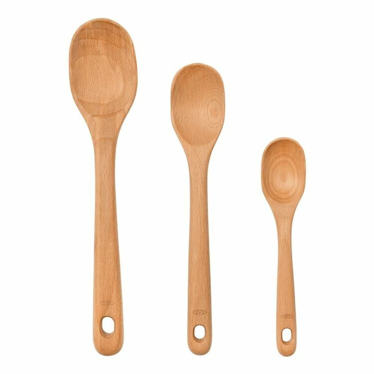 OXO Good Grips 3-Piece Wooden Spoon Set 1 OXO Good Grips 3-Piece Wooden Spoon Set