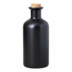 Maxwell & Williams Epicurious Black Oil Bottle Cork Lid Gift Boxed