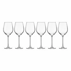 Krosno Splendour 6-Piece Wine Glass 500ml Gift Boxed