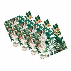 Maxwell & Williams The Blck Pen Night Garden Cotton Napkins Set Of 4 45 X 45 Cm