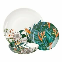 Maxwell & Williams The Blck Pen Night Garden Foliage Dinner Set 12 Piece