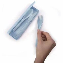 IS Gifts Wheat Straw Cutlery Set 3 Assorted Colours Set Of 1 -Kitchen & Dining Sales SP 636833 2