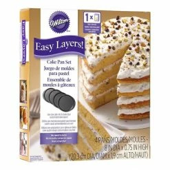 Wilton 4 Layer Cake Pan Set