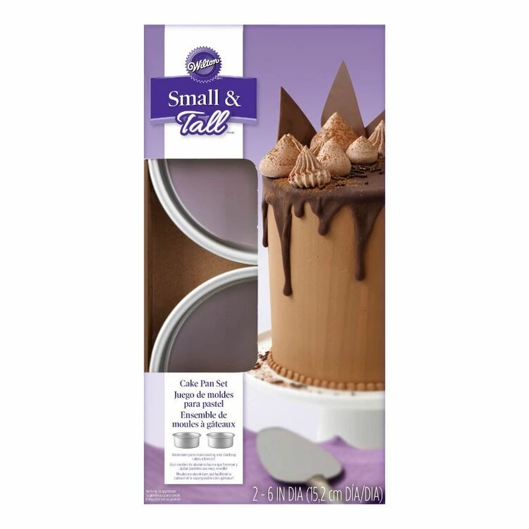 Wilton Small & Tall 2pc Cake Pan Set 1 Wilton Small & Tall 2pc Cake Pan Set