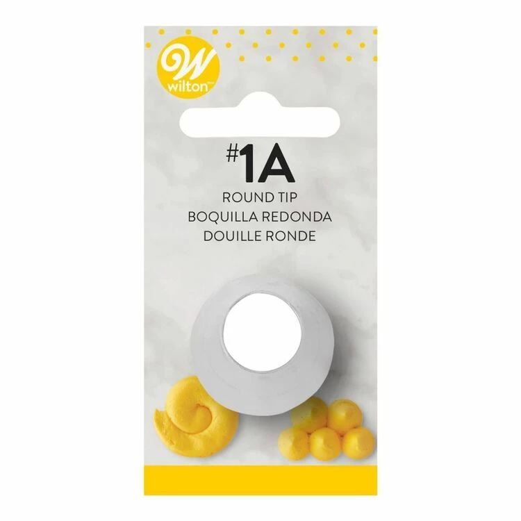 Wilton Extra Large Round Tip #1A 1 Wilton Extra Large Round Tip #1A