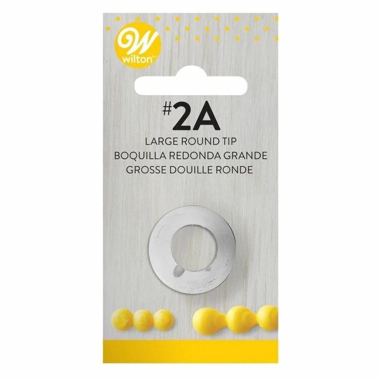 Wilton Extra Large Round Tip #2A 1 Wilton Extra Large Round Tip #2A