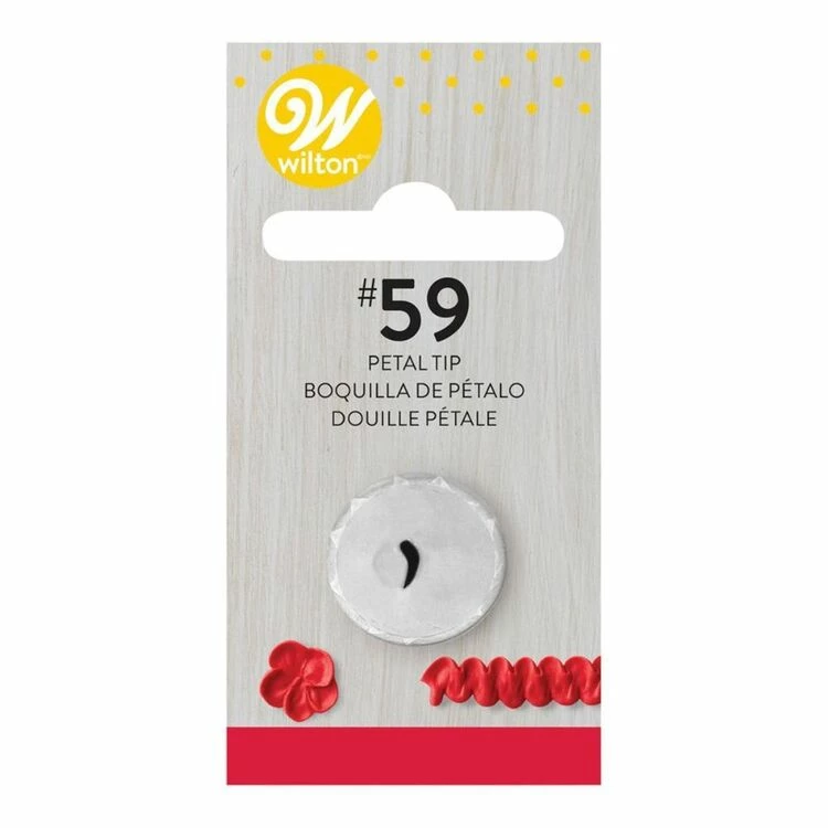 Wilton Petal Tip #59 1 Wilton Petal Tip #59