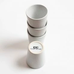 Coffee Culture Reactive Stone 220mL Coffee And Tea Cup Set Of 4