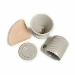 Coffee Culture 320mL Pour Over Coffee Set Grey