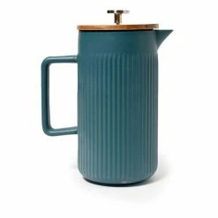 Coffee Culture Ceramic French Press 1.25L Blue