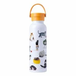 Maxwell & Williams Marc Martin Feline Friends Double Wall Insulated Bottle 600mL