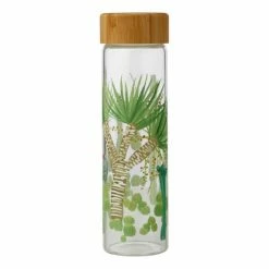 Maxwell & Williams Royal Botanic Gardens Arid Garden Glass Water Bottle 550mL Dracaena