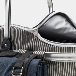 Smith & Nobel Summertime Blues Carry Basket With Picnic Rug