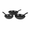 Salter Geo Hex 3Pc Frypan Set
